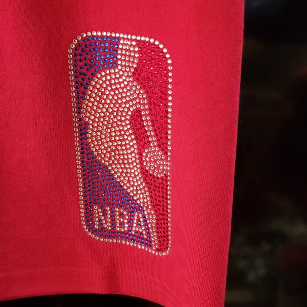 Trey Young Custom Rhinestone T shirt - Picture 11 of 11